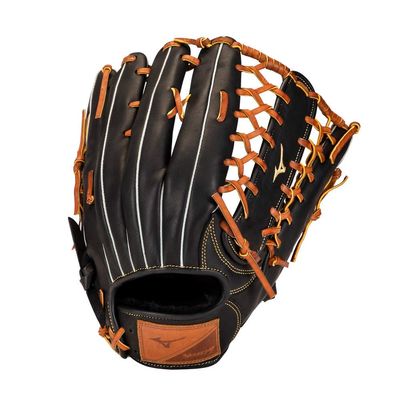 Mizuno GSN1250 Select 9 Outfield Baseball Glove 12.5" , Right Hand Throw, BLACK-BROWN