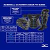 Mizuno Samurai Youth Baseball Boxed Catcher's Gear Set, Black-Royal, 14" Youth Boys view 2