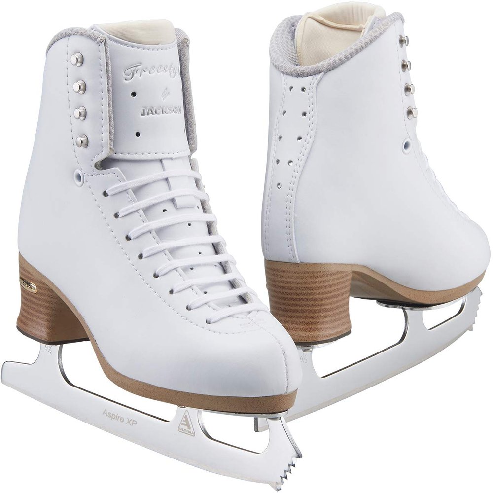Jackson Ultima Fusion Freestyle with Aspire Blade FS2191 / Figure Ice Skates for Girls - Width: Medium - M/R, Size: Kid's 2.5