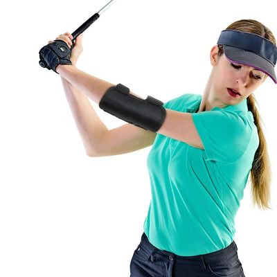 GOTOTOP Swing Trainer, Neoprene Elastic Adjustable Elbow Swing Aids Trainer Elbow Correction Straight Arm Trainer with Alarm