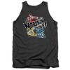Power Rangers Panels Unisex Adult Tank Top for Men and Women, 2X-Large Charcoal view 1