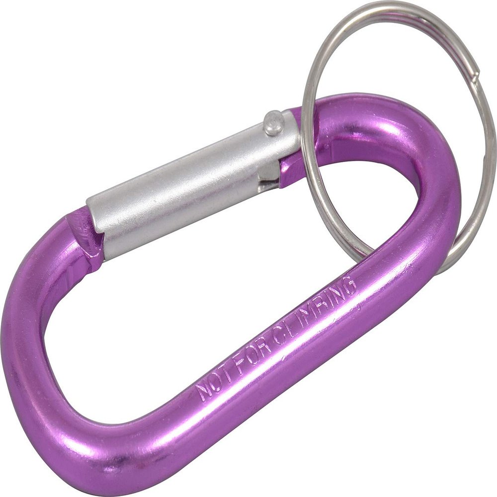 Hillman Large Metal Carabiner, 36 Pack