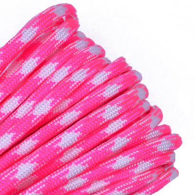 10', 25', 50', 100, 250', 1000' Hanks of Parachute 550 Cord Type III 7 Strand Paracord - Fashionista - 50 Feet