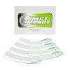 Ultra-Thin Golf Impact Tape by Direct Impact Golf: Combo Pack (100 Driver+100 Iron) Ultra-Thin Golf Impact Tape Labels for Accurate Swing Analysis and Shot Feedback view 4