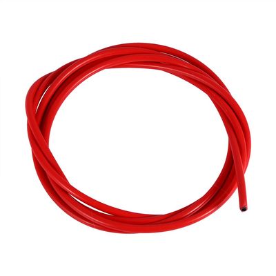 2m Shift Brake Cable, Shift Brake Housing Hose Replacement Kit for Road Bike,Mountain (4mm-Red)