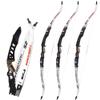 NIKA ARCHERY Recurve Bow 64" 28lbs S2 ILF Limbs for Powerful Target Shooting Sports view 1