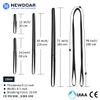 NewDoar 16mm Climbing Sling UIAA CE Certified,23KN EN566 Certified,Climbing Utility Cord Rock Climbing,Creating Anchors System,Rappelling Gear,Perfect for Tree Work(Black 95" 3pcs) view 3
