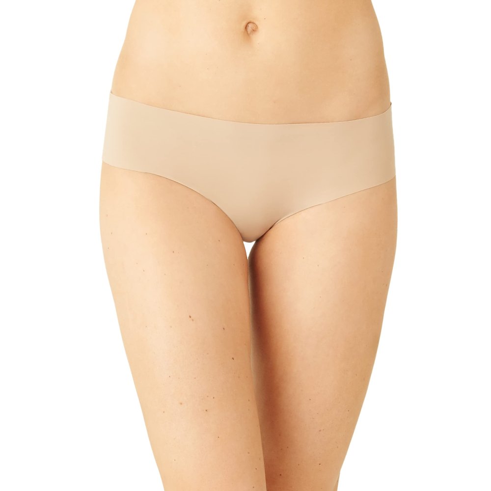 b.tempt'd by Wacoal Women's b.bare Cheeky Panty Tangas, Au Natural, Large