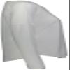 Augusta Sportswear Womens Lux Tri-blend Long Sleeve Shirt, White, M view 4