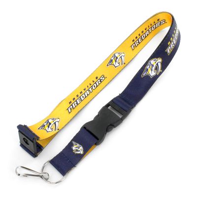 Aminco NHL Nashville Predators Reversible Lanyard Multicolor, 6