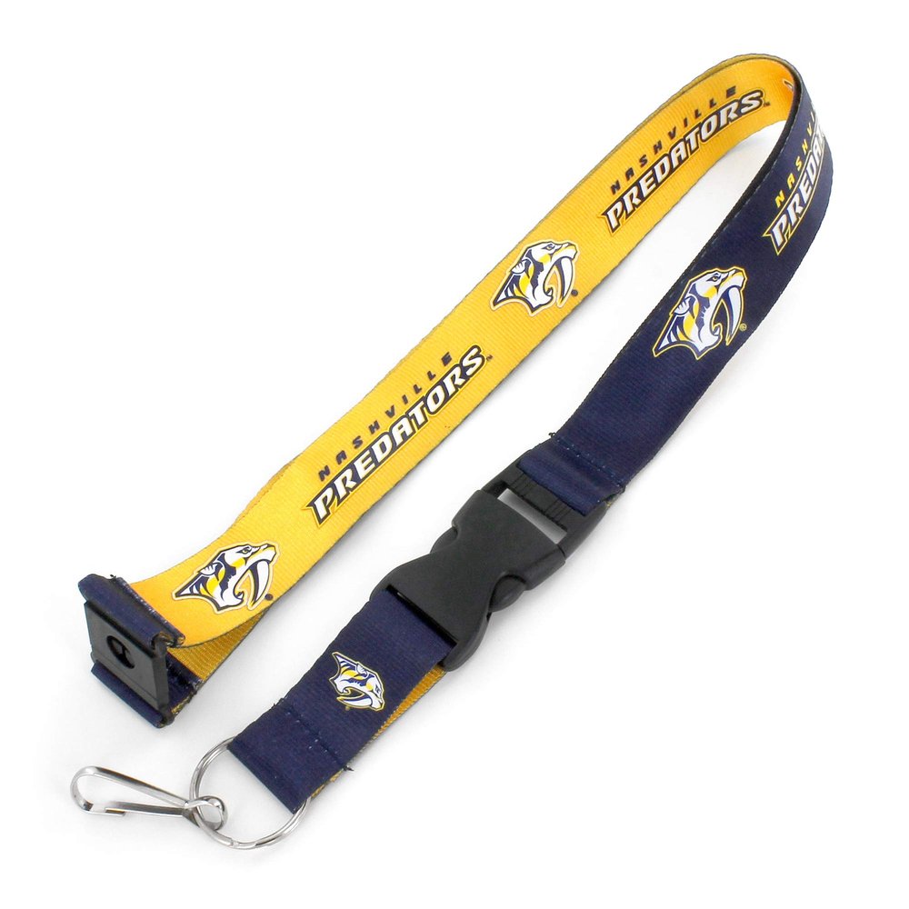 Aminco NHL Nashville Predators Reversible Lanyard Multicolor, 6