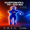 Unfilled Grappling Dummy  Adult Life Size Wrestling & BJJ Training Dummy, MMA Jiu Jitsu Judo Takedown & Throwing Practice, Heavy-Duty Triple-Stitched Canvas Submission Dummy (Blue, 5ft / 60") view 3