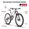 Adhesive Film Rhino Roll for Bike Frame Protection Unisex Adult, Black, 12 x 300 cm view 4