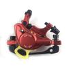 catazer MTB Road HB-100 MTB Road Line Pulling Hydraulic Disc Brake Calipers Front & Rear Mountain Bike Disc Brake E-Bike Disc Brake (1 Pcs Red Front) view 2