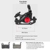 catazer MTB Road HB-100 MTB Road Line Pulling Hydraulic Disc Brake Calipers Front & Rear Mountain Bike Disc Brake E-Bike Disc Brake (1 Pcs Black Front) view 3