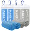 Sukeen 4 Pack Cooling Towels (40"x12"),Ice Towel,Soft Breathable Chilly Towel,Microfiber Towel for Yoga,Sport,Running,Gym,Workout,Camping,Fitness,Workout & More Activities view 1