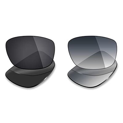 Mryok 2 Pair Polarized Replacement Lenses for Oakley Ten X Sunglass - Options