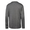 Hurley Boys' Long Sleeve Rash Guard Shirt, Black Heather, 6 view 2