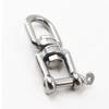Flomore M8 Jaw and Eye Swivel Shackle 304 Stainless Steel Boat Anchor Chain Connectors (Pack of 2) view 3