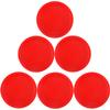 ONE250 3 1/4 inch Red Air Hockey Pucks, Full Size Goal Packs Replacement Accessories for Game Tables (6 Pcs) view 1