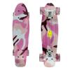 Skateboards Mini Cruiser 22 inch Retro Boy Kids First Skateboard for Youthes Beginners Children Teenageres Girl Youth Adults Patinetas Boys 7 to 10 (Pink Camouflage) view 2