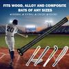 Gonex Bat Grip Tape for Baseball Softball, 1.1mm 40.16'' Pro Feel Full Adhesive Back Baseball Bat Grip, Black Wrap (2 Packs) view 2