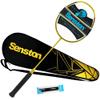 Senston Carbon-Fiber Badminton Racket 5U Badminton Racquet, Single Professional Badminton RacketsN80 Gold view 1