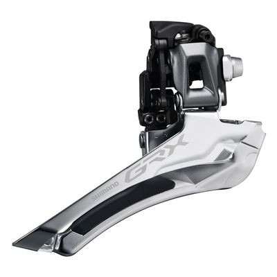 Shimano GRX FD-RX810 GRX Front mech, 11-Speed Double, Down Pull, braze-on, Black