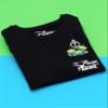 Toy Story Alien The Claw Pizza Plant Pocket Front Ladies T-Shirt (XXL) Black view 3