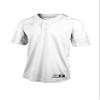 Mizuno Aerolite 2-Button Baseball Jersey, White, Medium view 1