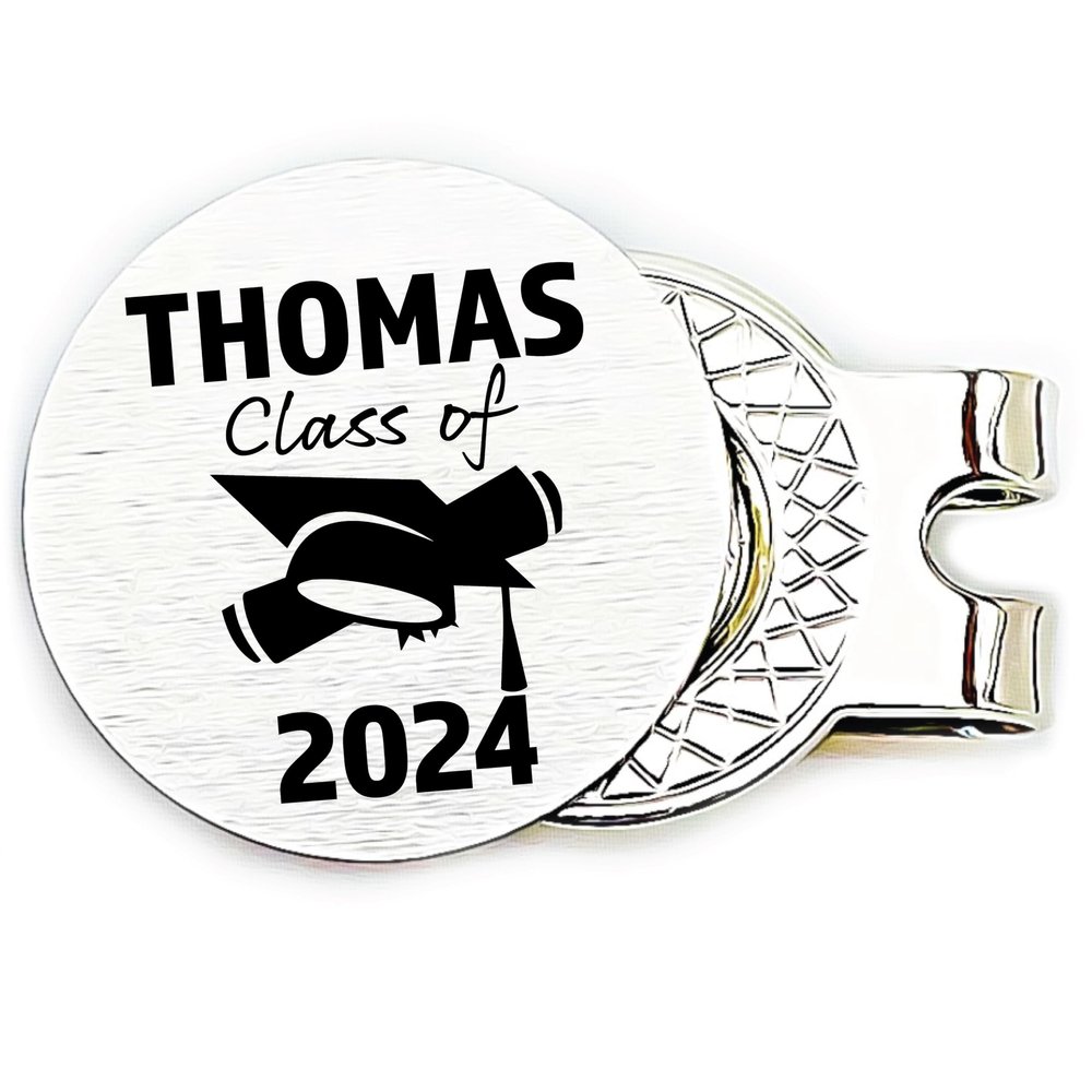 Personalized Graduation Gift Class Of 2025 Golf Ball Marker Graduation Boy Class of 2025 Gift For Graduation For Boy Gift For Graduation GRADUATION-GOLF