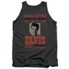 Elvis Presley Buffalo 1956 Unisex Adult Tank Top for Men and Women, 2X-Large Charcoal view 1