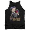 Betty Boop Not Your Average Mother Unisex Adult Tank Top for Men and Women, 2X-Large Black view 1
