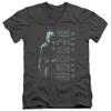 Star Trek Beyond Jaylah Unisex Adult V-Neck T Shirt for Men and Women, 2X-Large Charcoal view 1