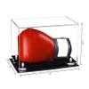Better Display Cases Clear Acrylic Single or Double Boxing Glove Display Case with White Risers (A011-WR) view 2