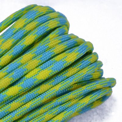 10', 25', 50', 100, 250', 1000' Hanks of Parachute 550 Cord Type III 7 Strand Paracord - Tropical - 50 Feet