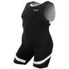 TYR TMZNJB6A1XS Mens Carbon Zip Back Tri Suit Black XS view 1