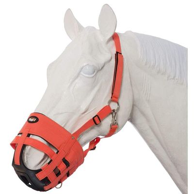 Tough 1 Easy Breathe Grazing Muzzle Large Horse Ora