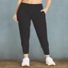 Danskin Women's Slim Tapered Joggers, Rich Black, Small view 3