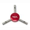 Prestacycle Professional Three Way Y Bits Tool Kit  Heavy-Duty Replaceable 1/4" Hex Multi-Tool with MagGlide Bit Securing System, Reinforced Alloy Body & 12 Precision Hardened Steel Bits view 1