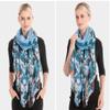 Women's Oblong Chiffon Solid Scarves Scarf Shawl for Evening Dresses Cover ups view 2
