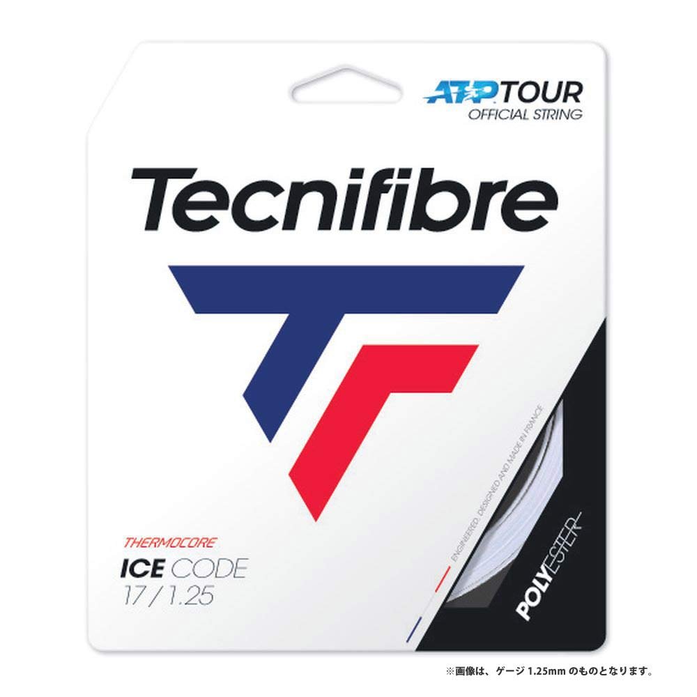 Tecnifibre Ice Code 1.30 (16g) Tennis String (White)
