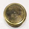 Antique Nautical 50 Years Calendar Compass 3" Brass Navigation Pocket Compass view 2