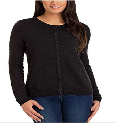 Hilary Radley Ladies' Cardigan (Small, Black)