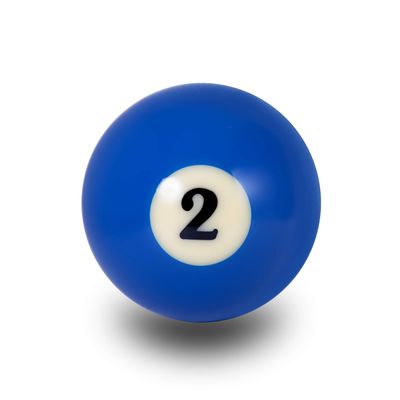 Aramith Super Pro Pool Replacement Ball 2 1/4" - Choose Your Ball Number (#2)