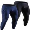 DEVOPS 2 Pack Men's Compression Pants Athletic Leggings with Pocket (Small, Black/Navy) view 1