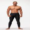 DEVOPS 2 Pack Men's Compression Pants Athletic Leggings with Pocket (Small, Black/Navy) view 2