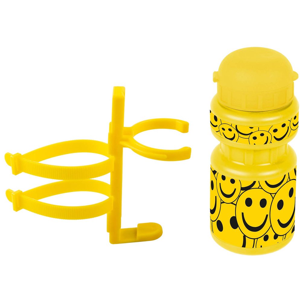 Ventura Unisex - Babies PBO 300 Horse Kids Drinking Bottle with Holder, Pink, Children's drinking bottle with holder., yellow, -