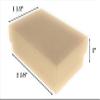888 Display - Pack of 50 Boxes of 2 5/8" x 1 1/2" x 1" Kraft Brown Matte Finish Cotton Filled Jewelry Boxes view 2