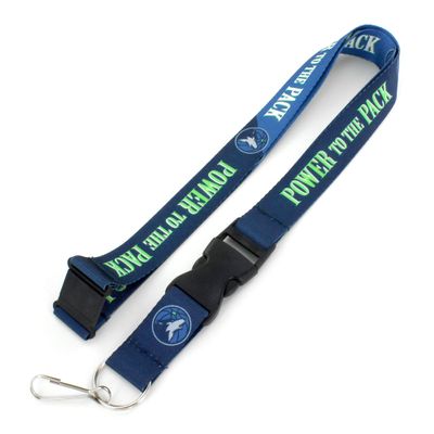 Aminco NBA Minnesota Timberwolves Slogan Lanyard